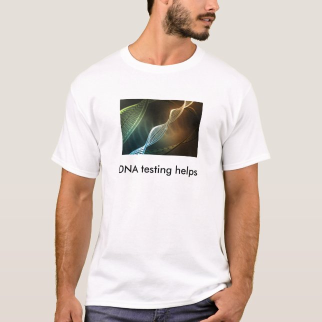 Camiseta Ayudas de la prueba de la DNA (Anverso)