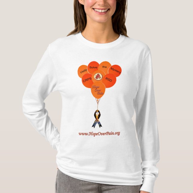 Camiseta Ayude a resolver el misterioso capullo de globos R (Anverso)