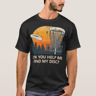 Camiseta Ayúdenme a encontrar a mis amigos de discos Disco
