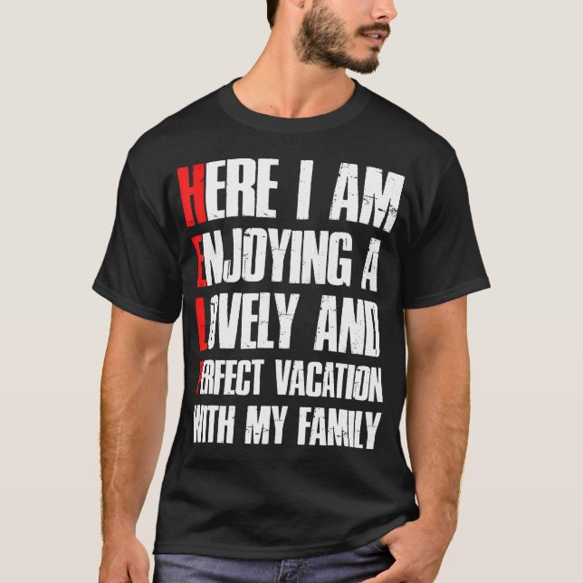 Camiseta Ayúdenme A Meter En Un Humor Sarcástico De Vacacio (Anverso)