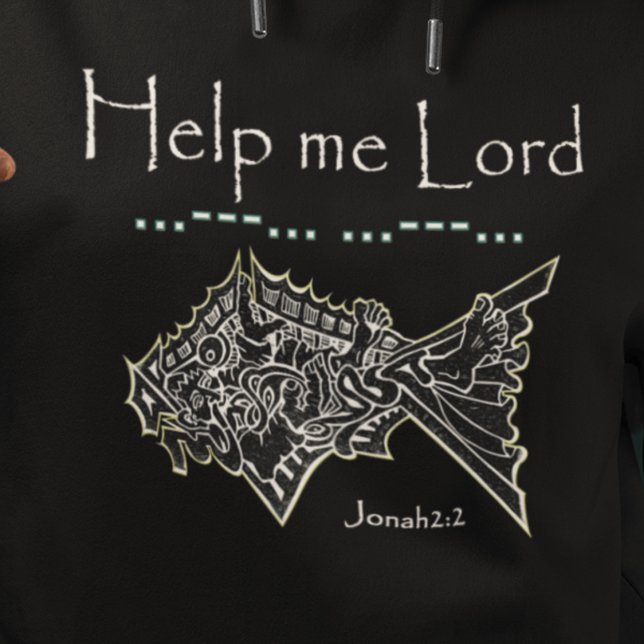 Camiseta Ayúdenme Señor Jonás y la ballena o el pescado (Subido por el creador)