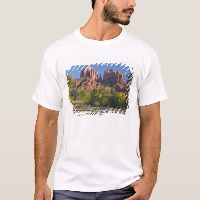 Camiseta AZ, Arizona, Sedona, Crescent Moon Recreación 2 (Anverso)