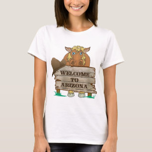 Camiseta AZ - Bienvenidos al Caballo de Arizona