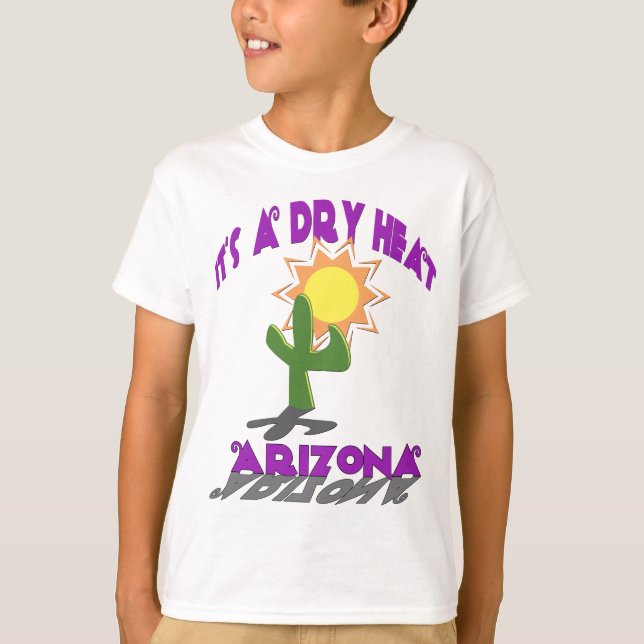 Camiseta AZ-Es un calor seco (Anverso)