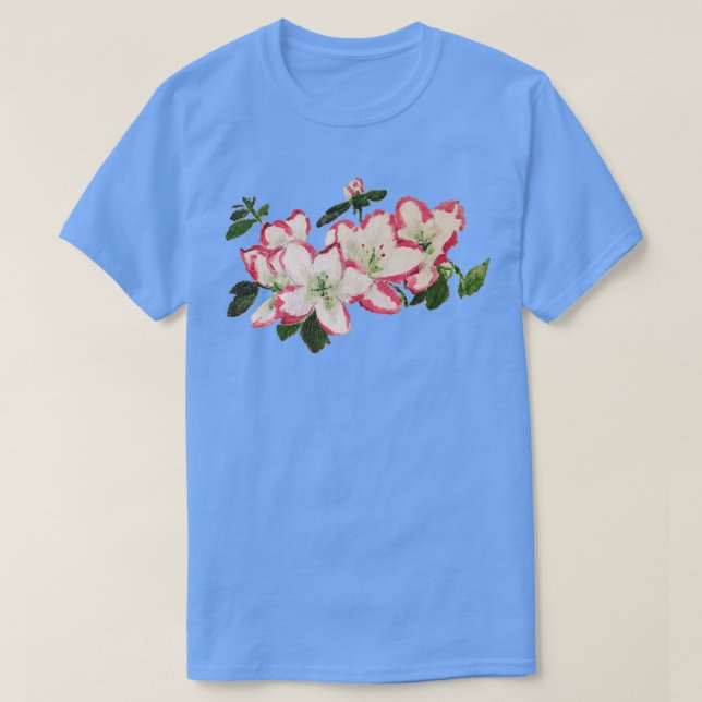 Camiseta Azaleas (Diseño del anverso)