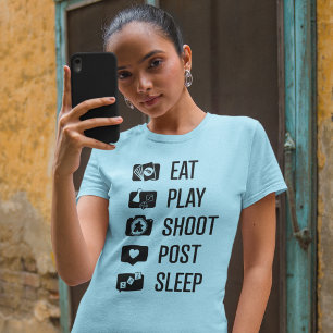 Camiseta Azar a las mujeres de arte negro en los medios soc