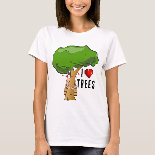 Camiseta Azar un día de árbol (Anverso)
