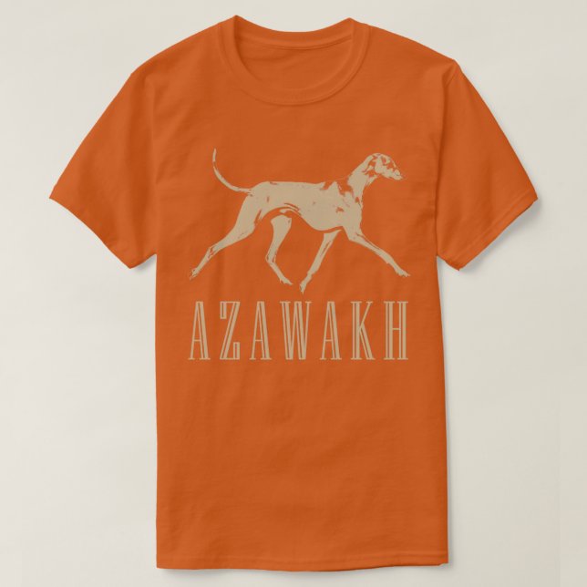 Camiseta Azawakh Sighthound 2 (Diseño del anverso)