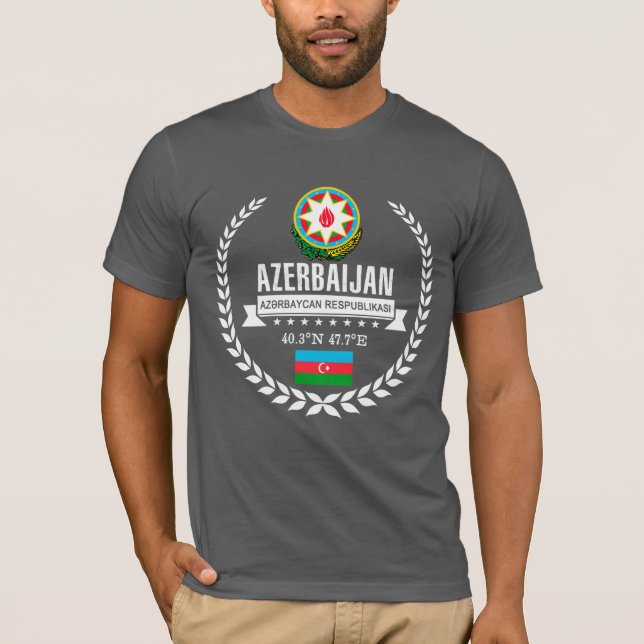 Camiseta Azerbaijan (Anverso)