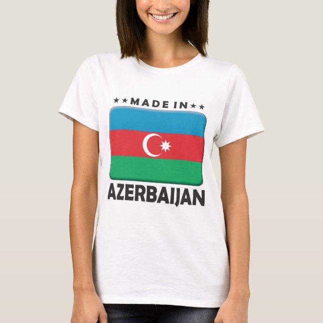 Camiseta Azerbaijan hizo (Anverso)