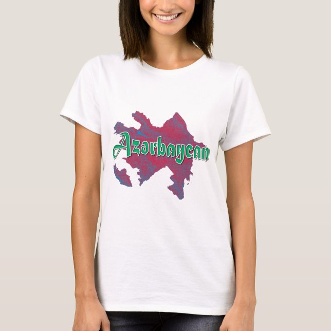 Camiseta Azerbaiyán (Anverso)