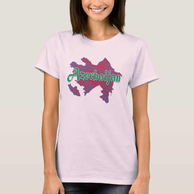 Camiseta Azerbaiyán (Anverso)