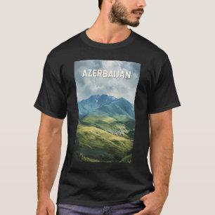 Camiseta Azerbaiyán: Viaje de arte de Ilustracion