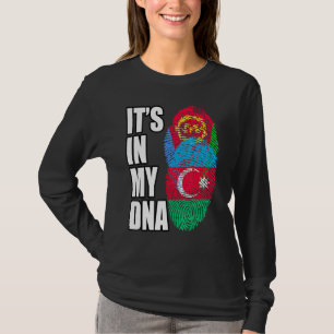 Camiseta Azerí Y Eritrea Mezclan El Patrimonio De La Bander