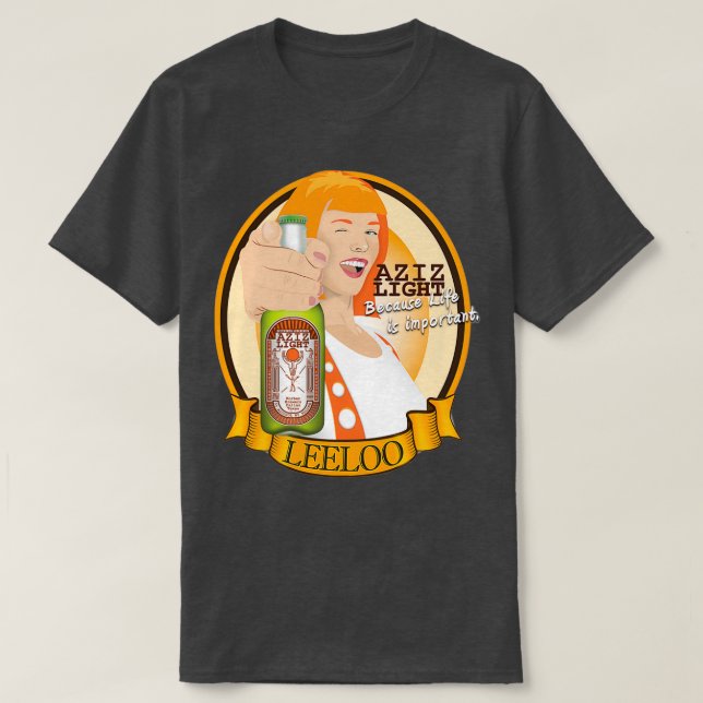 Camiseta Aziz Light Ad  (Diseño del anverso)