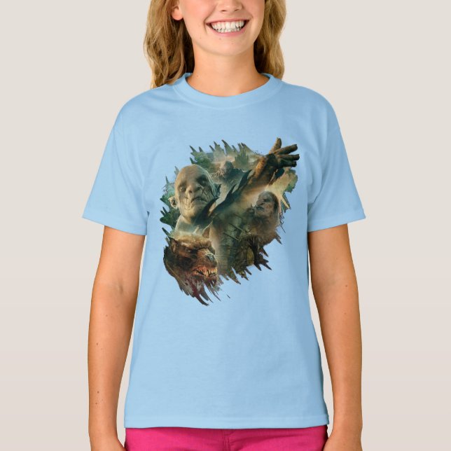 Camiseta Azog, Narzug y Bolg Graphic (Anverso)