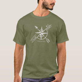 Camiseta "Azores Compass - Nautical Star Design