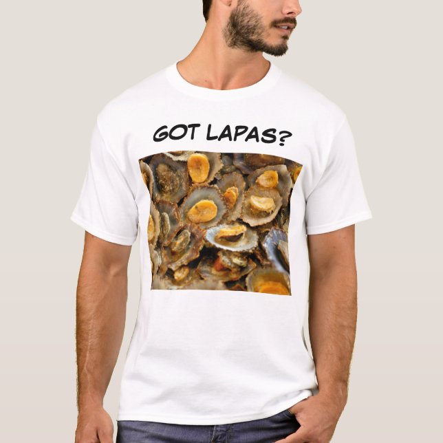 Camiseta Azores limpets "lapas" (Anverso)