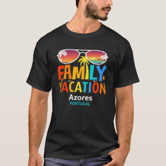 Camiseta Azores Vacaciones familiares en las islas más bell
