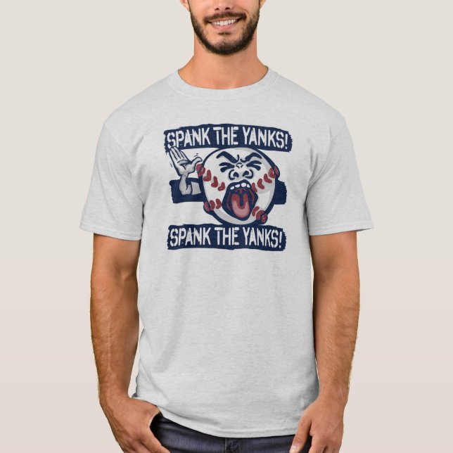 Camiseta Azote el béisbol indignante de los tirones (Anverso)