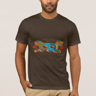 Camiseta AZTEC ~ Dos serpientes