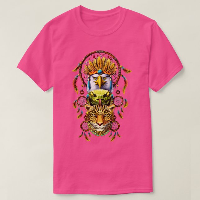 Camiseta Aztec Dreamcatcher (Diseño del anverso)