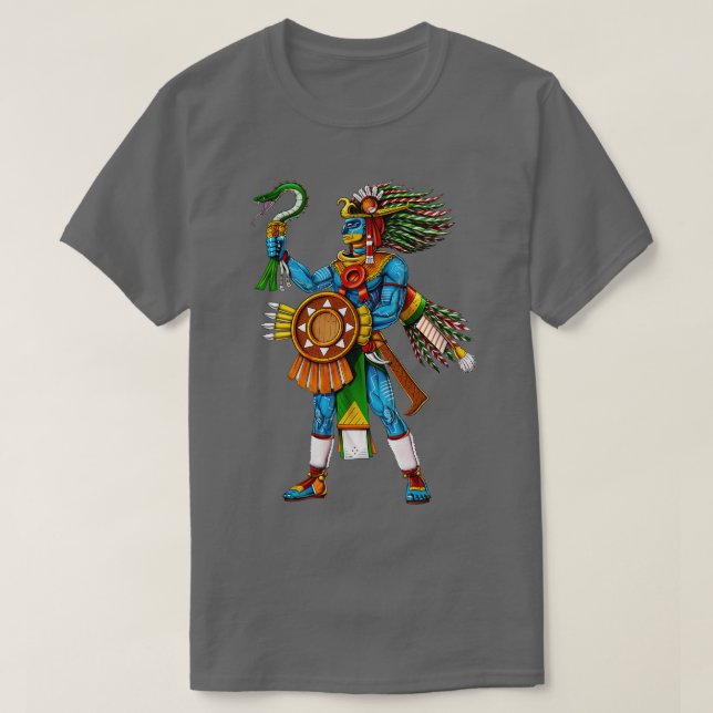 Camiseta Aztec God Huitzilopochtli (Diseño del anverso)