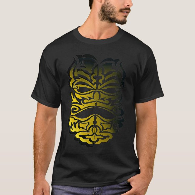 Camiseta Aztec Gold Skull (Anverso)