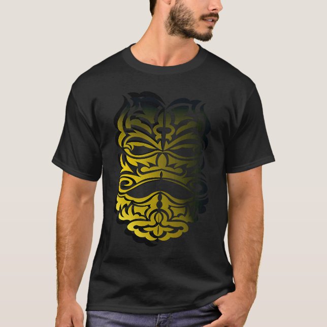 Camiseta Aztec Gold Skull (Anverso)