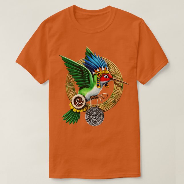 Camiseta Aztec Hummingbird (Diseño del anverso)