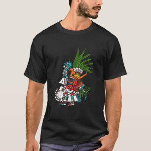 Camiseta Aztec maya inca dios del sol mexicano Huitzilopoch