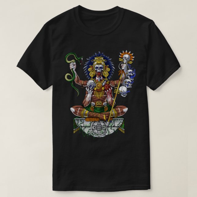 Camiseta Aztec Shaman (Diseño del anverso)