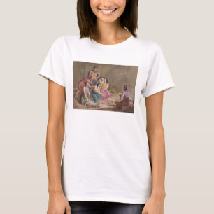 Camiseta Aztec women making maize bread, Mexico, from 'Le C