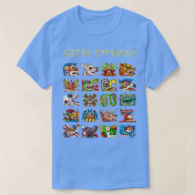 Camiseta Azteca (Diseño del anverso)