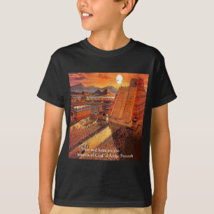 Camiseta Azteca Empire & Proverb Gifts Tees & Cards
