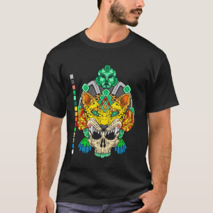 Camiseta Azteca Jaguar Warrior Cultura azteca indígena maya