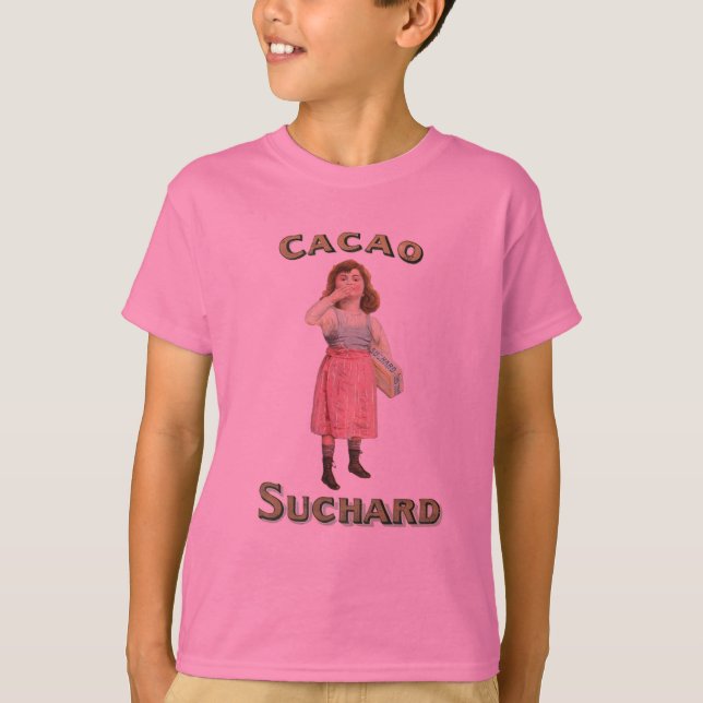 Camiseta Azúcar Chica de chocolate con chocolate victoriano (Anverso)