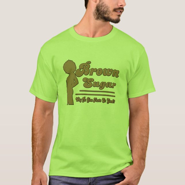 CAMISETA AZÚCAR DE BROWN (Anverso)