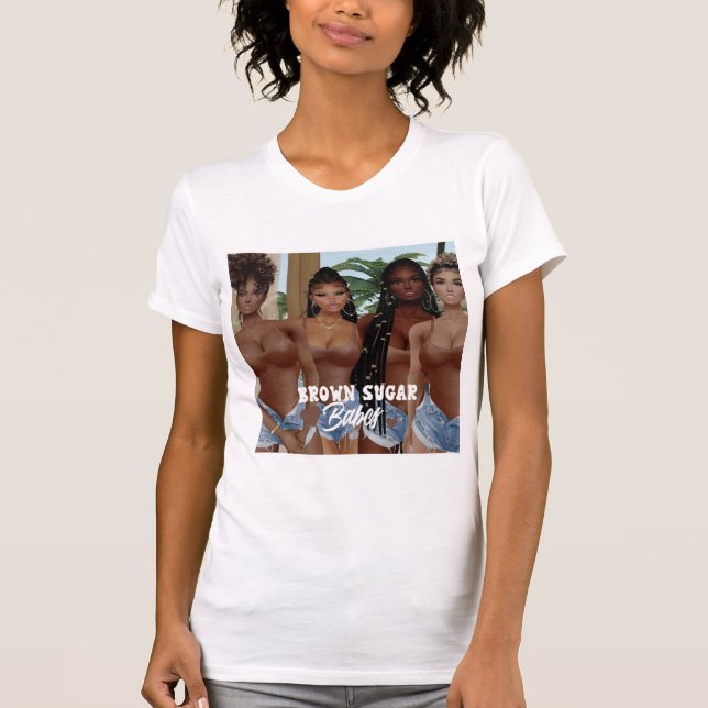Camiseta Azúcar marrón babes T-Shirt 11 (Anverso)