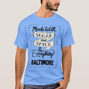 Camiseta Azúcar y Spice Baltimore