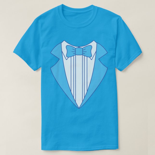 Camiseta azul (Diseño del anverso)