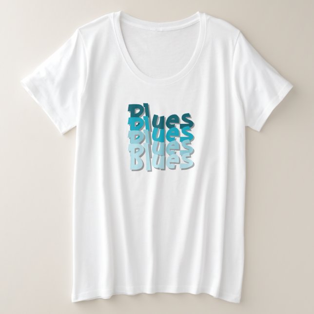 Camiseta azul (Anverso del diseño)