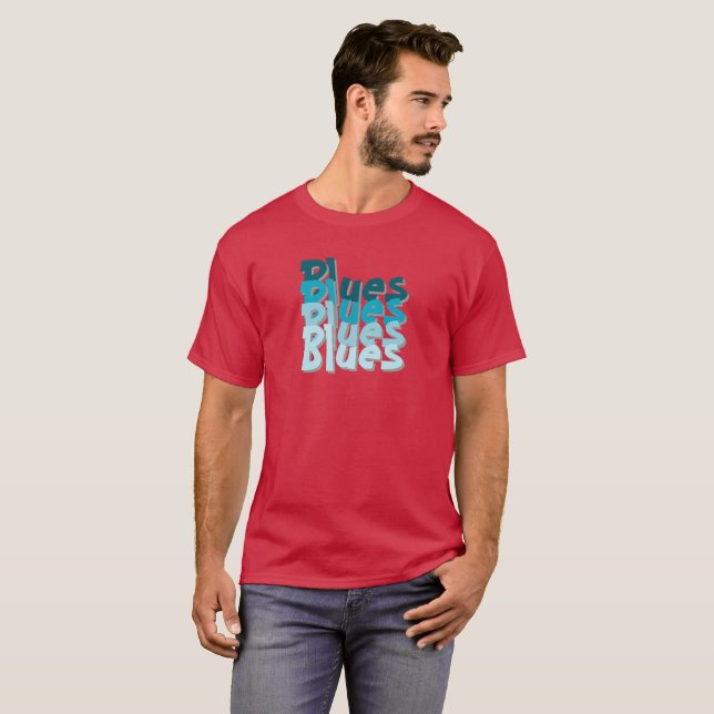 Camiseta azul (Anverso completo)