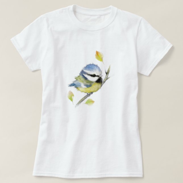 Camiseta azul (Diseño del anverso)