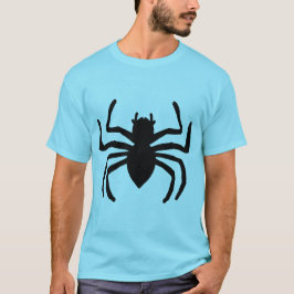 Camiseta Azul araña