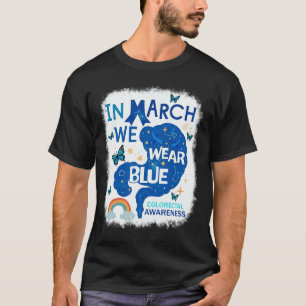 Camiseta azul arriba - Marcha del Arcoiris Usamos Ca Colorr