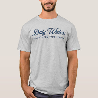 Camiseta Azul azul celestial de aguas Daly, Australia