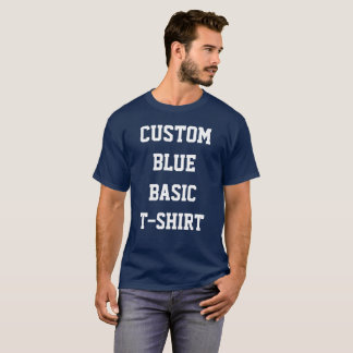 CAMISETA AZUL BÁSICA DE NAVY para hombres personal