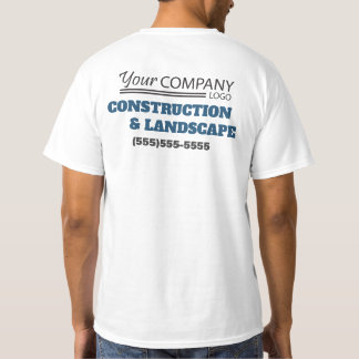 Camiseta Azul básico, gris y negro con logotipo