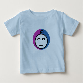 Camiseta azul bebé (0-24M)